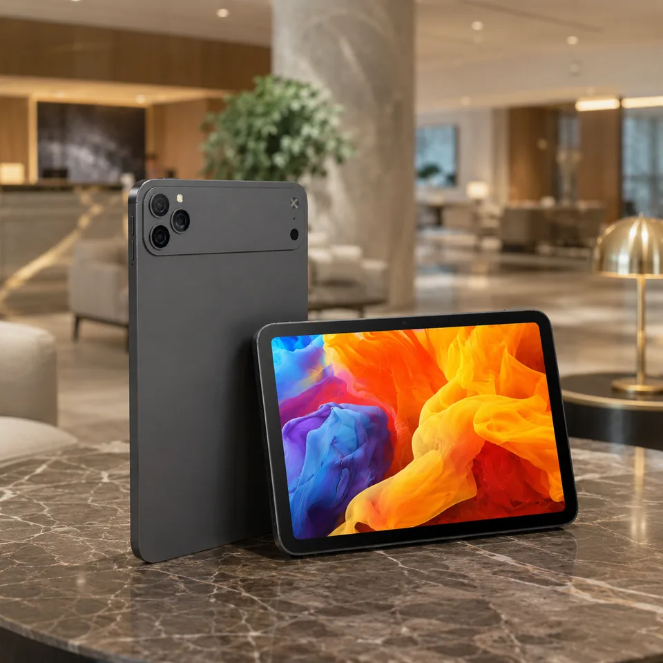 OEM Android tablet used in a professional deployment